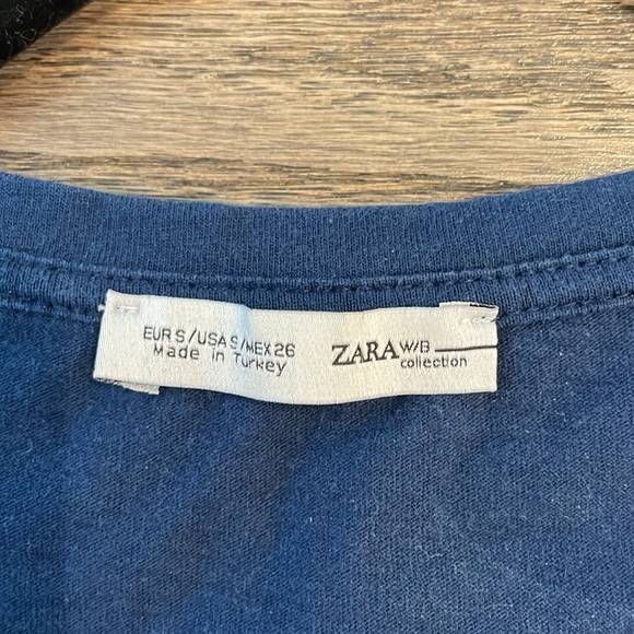 Zara blue top - Picture 2 of 3